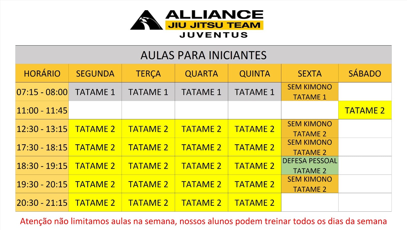 iniciantes novo